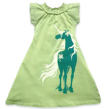 Load image into Gallery viewer, Dress Emerald / Unicorn