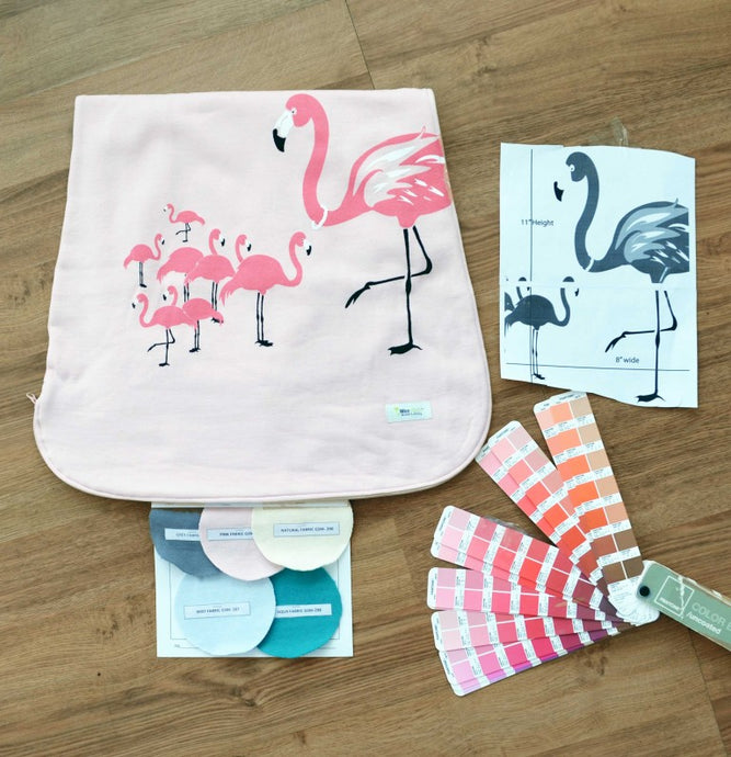 Introducing the pink flamingo sleep bag (and the story behind