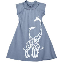 Load image into Gallery viewer, Dress Grey / Giraffes