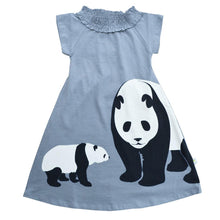 Load image into Gallery viewer, Dress Grey / Pandas