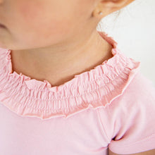 Load image into Gallery viewer, Dress Pink / Flamingos Smocked Neckline