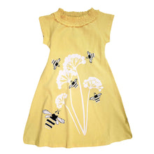 Load image into Gallery viewer, Dress Yellow / Honeybees
